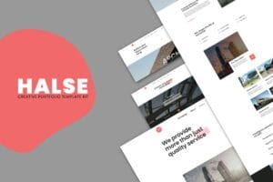 Halse – Architecture & Interior Design Elementor Template Kit