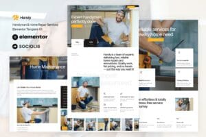 Handy – Handyman & Home Repair Service Elementor Template Kit