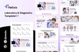 Helixis – Laboratory & Diagnostics Elementor Template Kit