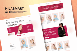 Hijabmart – E-Commerce Hijab Fashion Store Elementor Template Kit