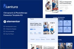 Lentura – Chiropractic & Physiotherapy Elementor Template Kit