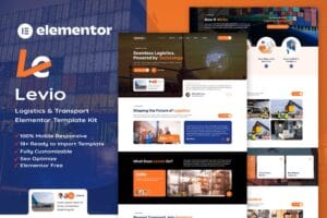 Lenvio – Logistics & Transport Service Elementor Template Kit