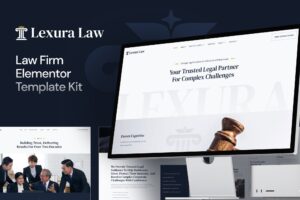 Lexura – Law Firm Elementor Template Kit