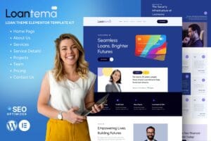 Loantema – Loan Service Elementor Template Kit
