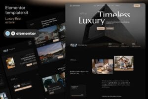 Luxhom – Luxury Real Estate Elementor Template Kit