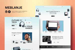 Meblanje – E-Commerce Electronics Store Elementor Template Kit