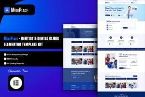 MediPlace – Dentist & Dental Clinic Elementor Template Kit