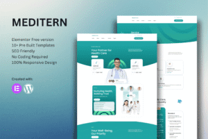 Meditern – Medical Elementor Template Kit