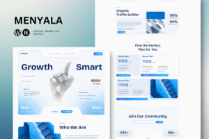 Menyala – Digital Marketing Agency Elementor Template Kit
