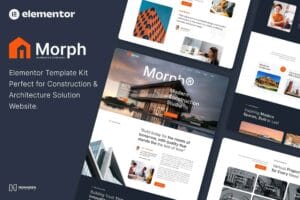 Morph – Construction & Architecture Elementor Template Kit