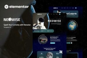 Neowise – Astronomy Elementor Template Kit