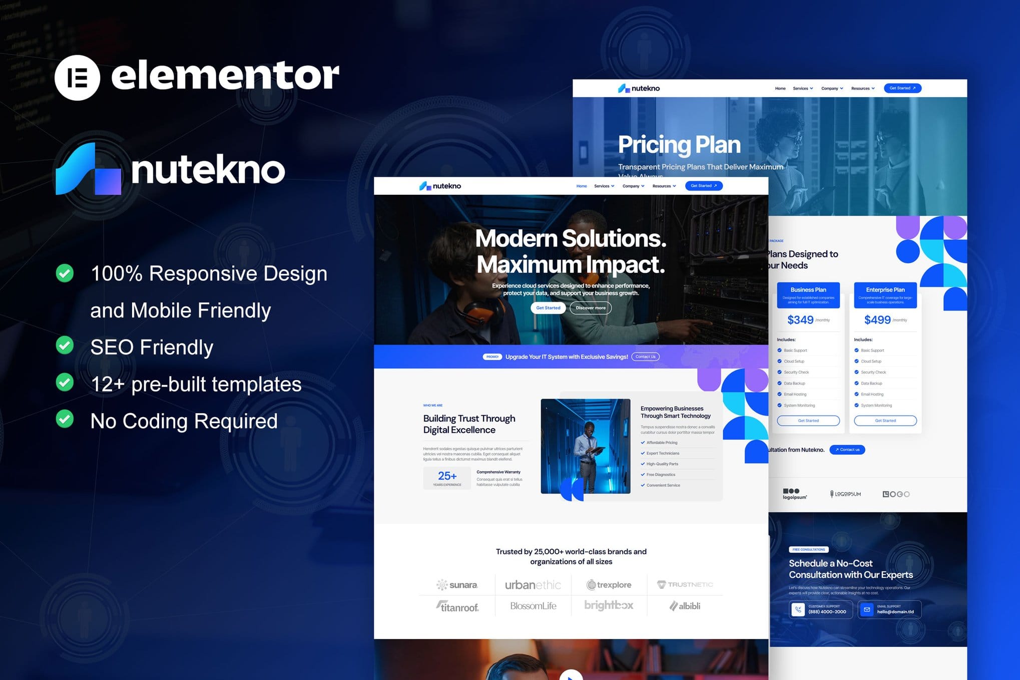 nutekno-it-services-company-elementor-pro-template Nutekno – IT Services Company Elementor Pro Template Kit