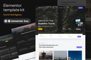 Odynest – Travel & Tour Agency Elementor Template Kit