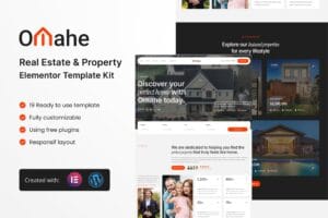 Omahe – Real Estate & Property Elementor Template Kit