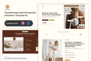 Postura – Physiotherapy & Chiropractic Elementor Template Kit