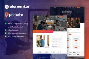 Primoire – Business Consulting Elementor Pro Template Kit