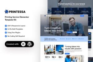 Printesa – Printing Services Elementor Template Kit