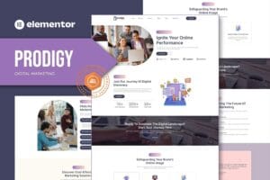 Prodigy – Digital Marketing Elementor Template Kit