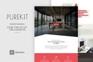 Purekit – Creatives & Business Elementor Template Kit