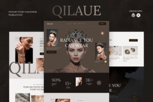Qilaue – Jewelry Store Elementor Template Kit