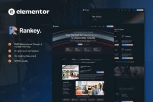 Rankey – Digital Marketing Agency Elementor Template Kit