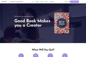 ReadKit – Book Elementor Template Kit