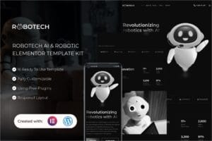Robotech – AI & Robotics Elementor Template Kit