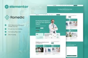 Romedic – Hospital & Medical Clinic Elementor Template Kit