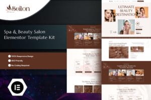 Seilon – Spa & Beauty Salon Elementor Template Kit