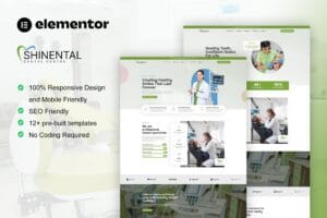 Shinental – Dentist & Medical Clinic Elementor Template Kit