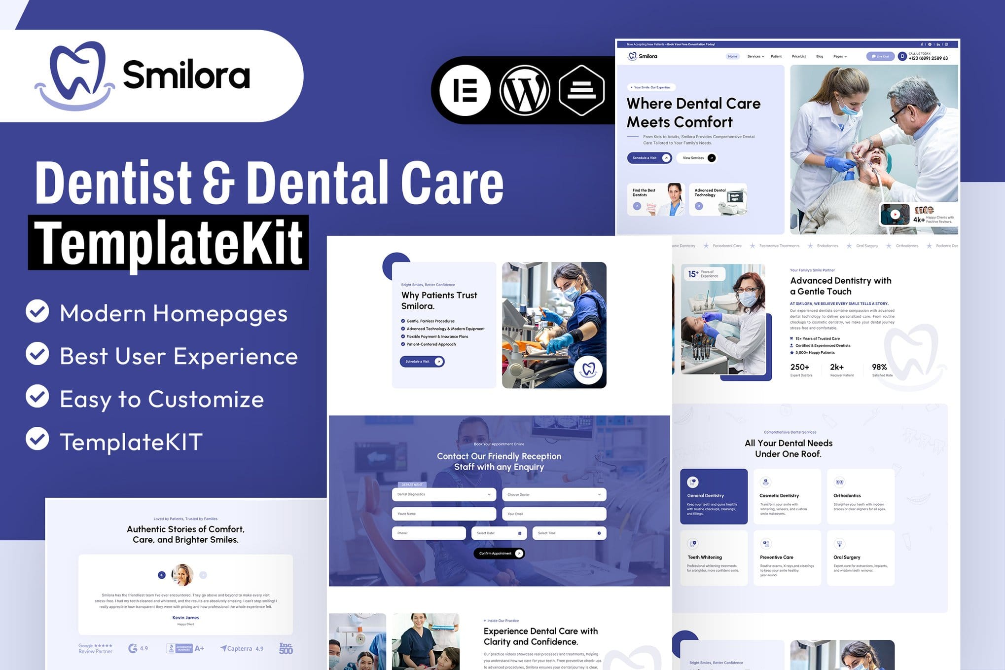smilora-dentist-dental-care-elementor-template-kit Smilora – Dentist & Dental Care Elementor Template Kit