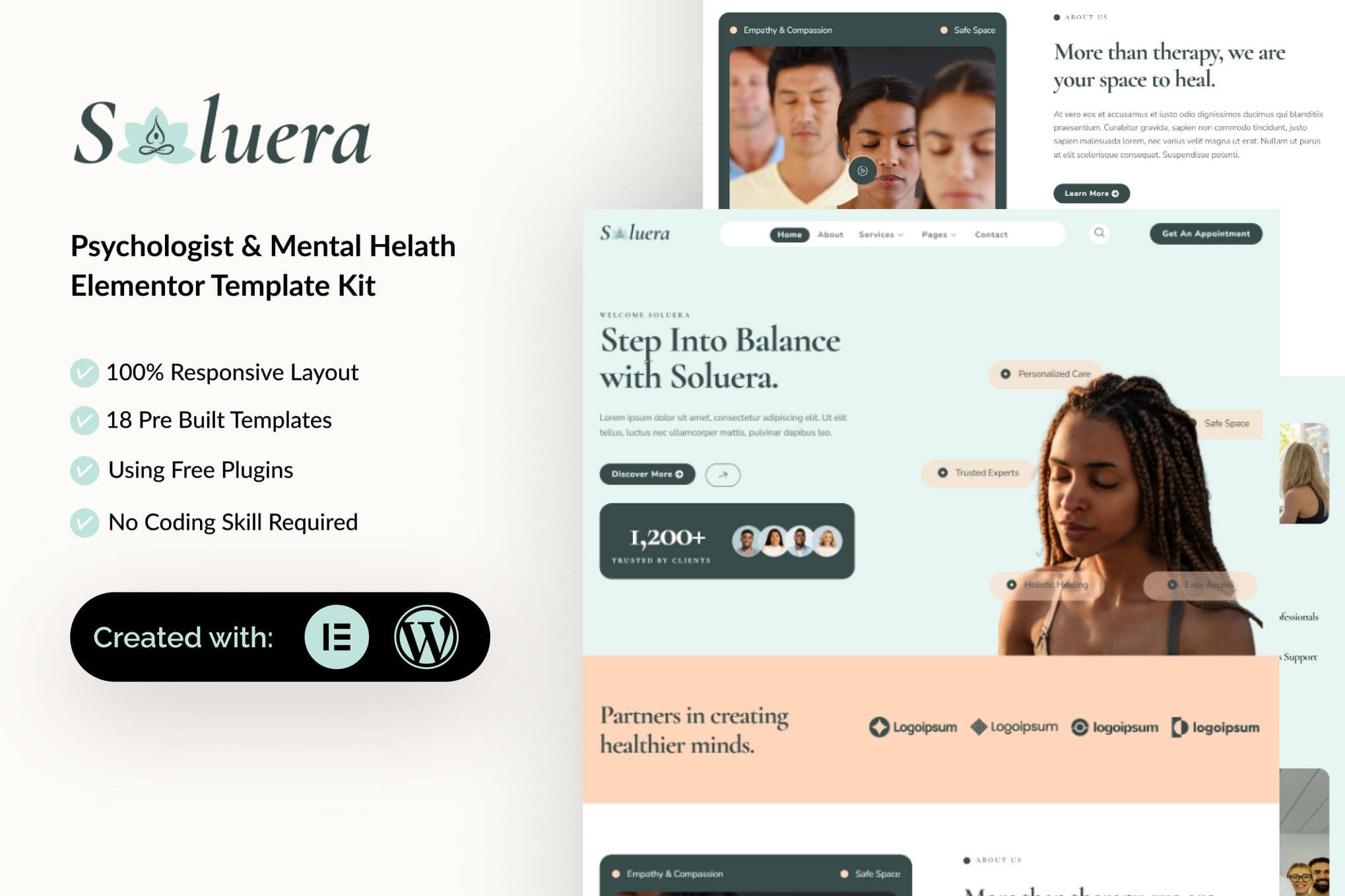 soluera-psychologist-mental-health-elementor-templ Soluera – Psychologist & Mental Health Elementor Template Kit