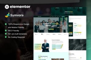 Symvora – Event & Conference Elementor Pro Template Kit