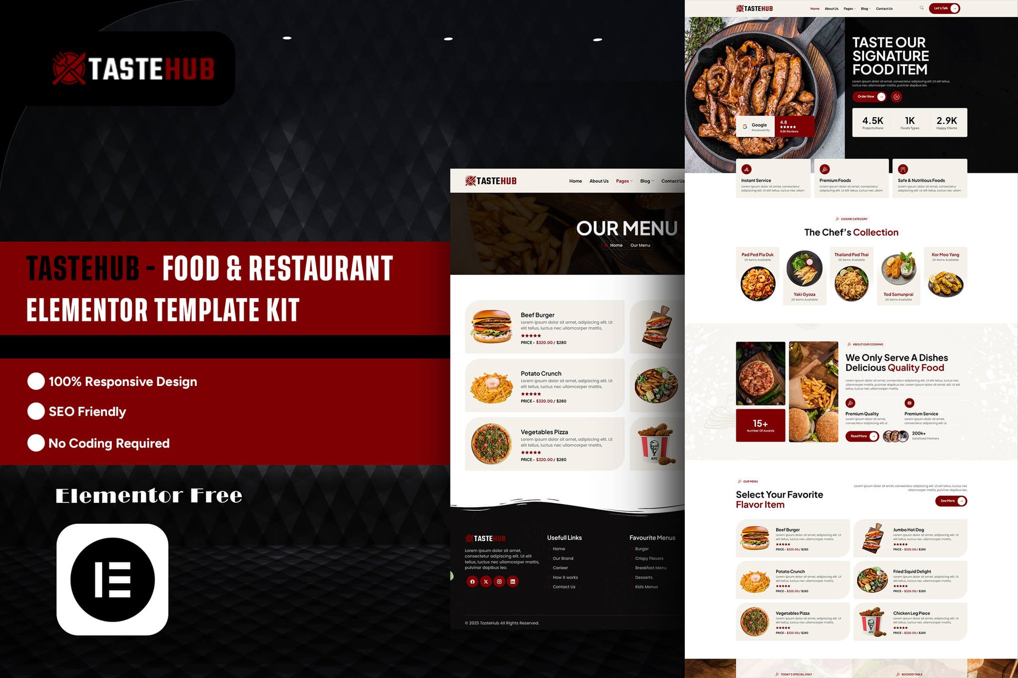 tastehub-food-restaurant-elementor-template-kit Tastehub – Food & Restaurant Elementor Template Kit
