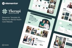 Therapi – Mental Health Care Elementor Template Kit
