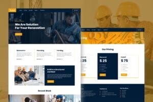 Trotol – Renovation Elementor Template Kit