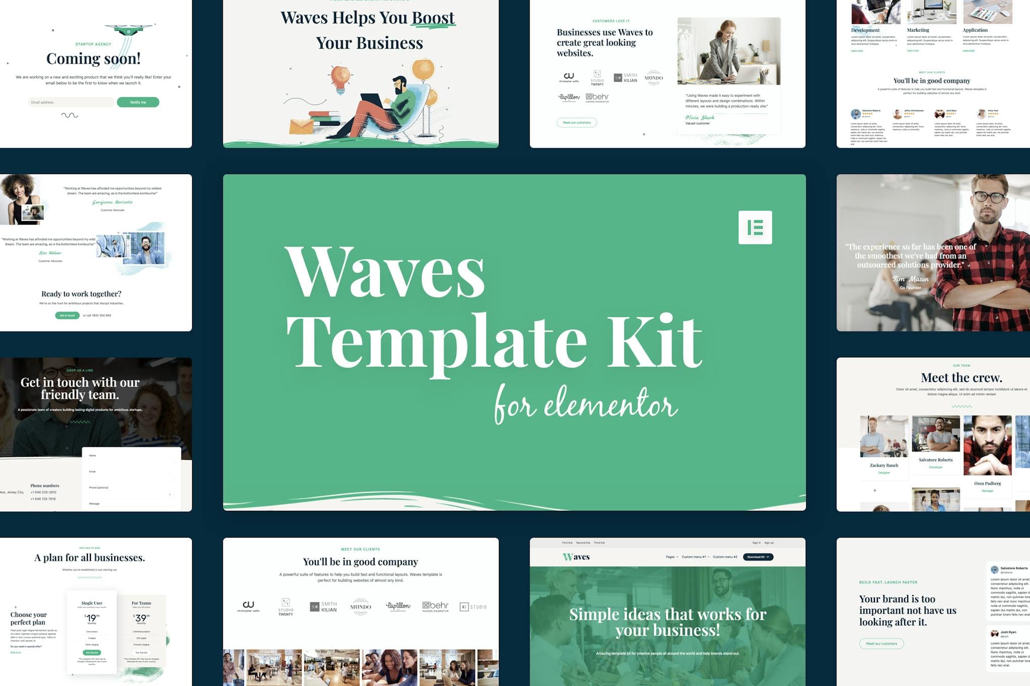 waves-startup-agency-elementor-template-kit Waves – Startup Agency Elementor Template Kit