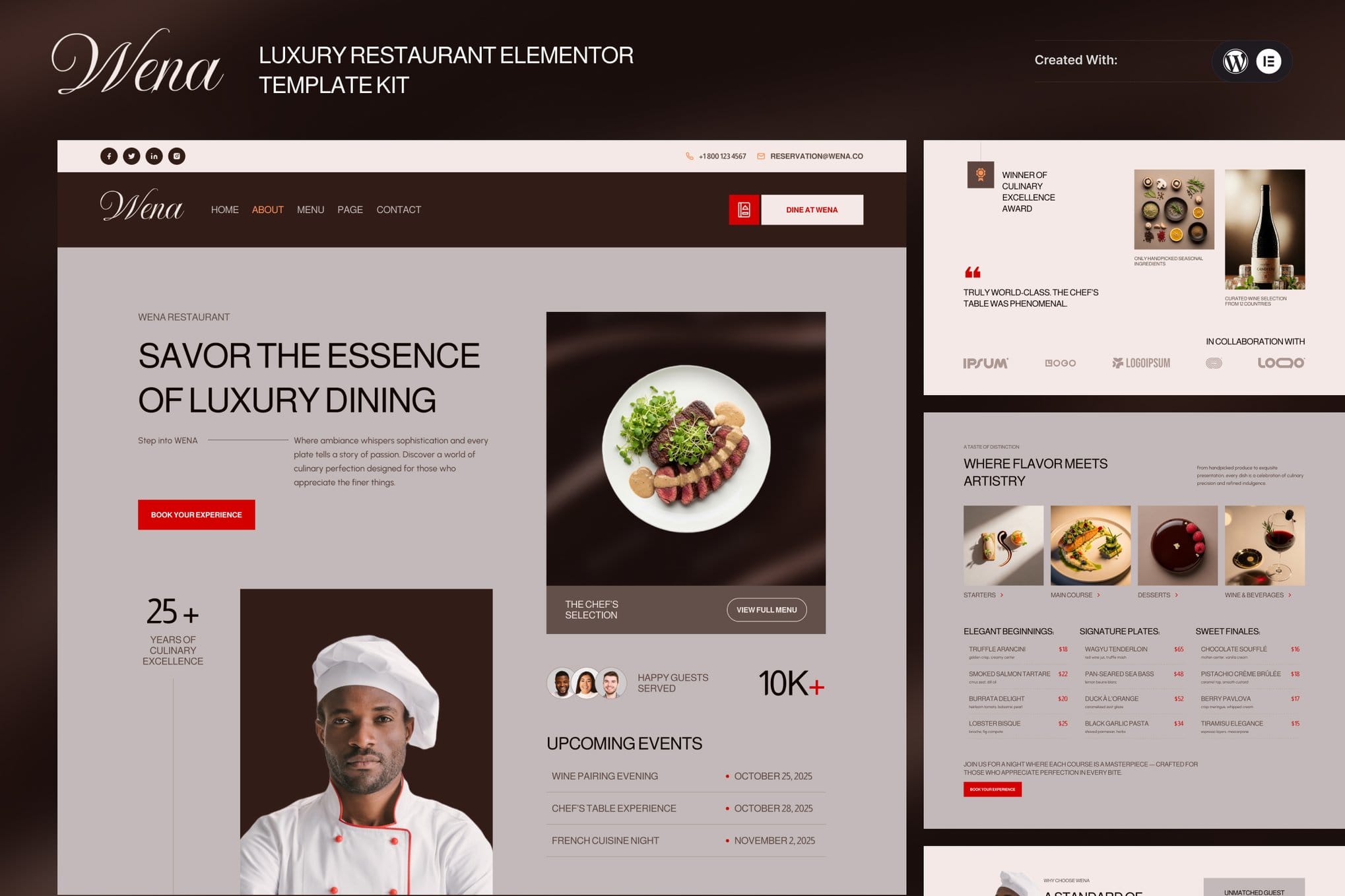wena-luxury-restaurant-elementor-template-kit Wena – Luxury Restaurant Elementor Template Kit