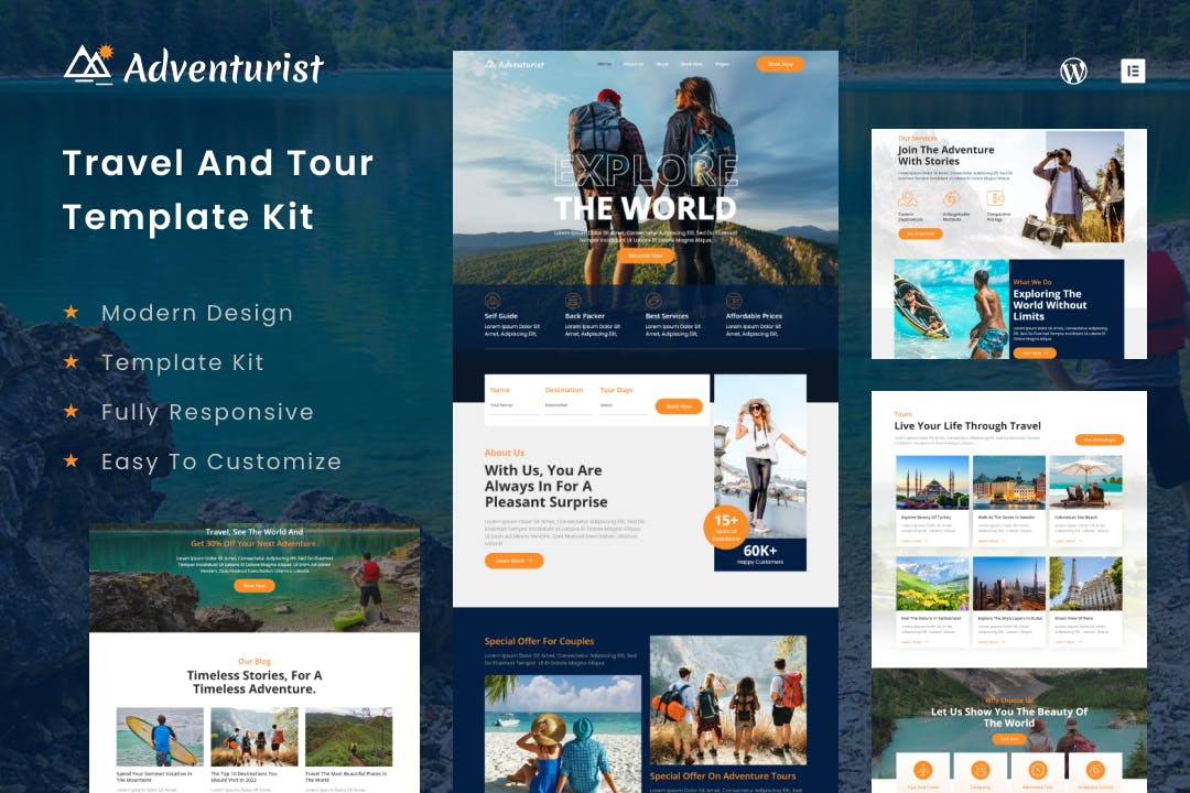 adventurist-travel-tourism-agency-elementor-templa Adventurist – Travel & Tourism Agency Elementor Template Kit