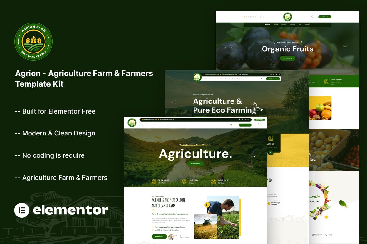agrion-agriculture-farm-farmers-template-kit Agrion – Agriculture Farm & Farmers Template Kit