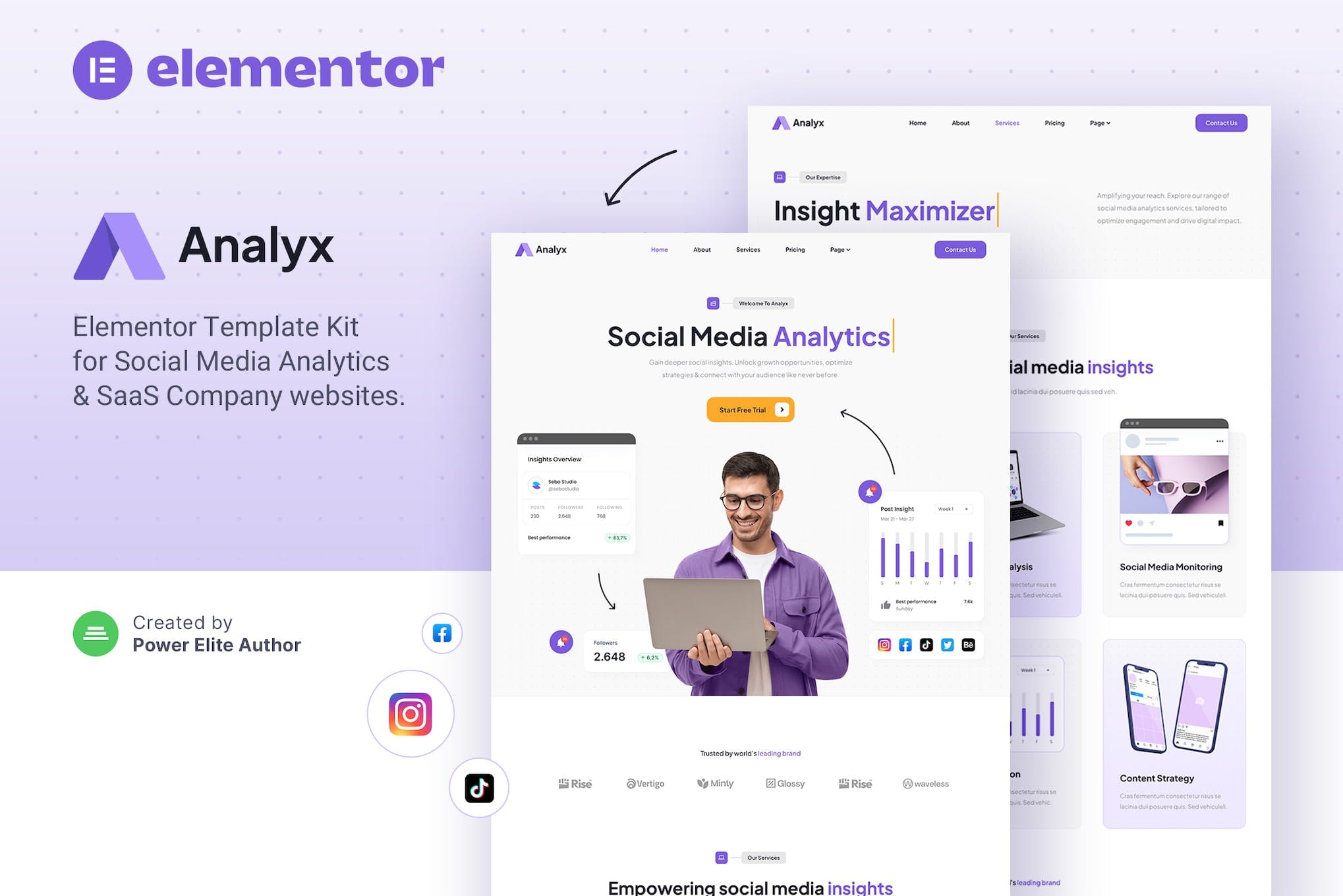 analyx-social-media-analytics-saas-company-element Analyx – Social Media Analytics & SaaS Company Elementor Template Kit