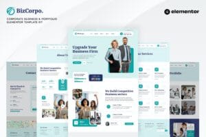 Bizcorpo – Corporate Business & Portfolio Elementor Template Kit
