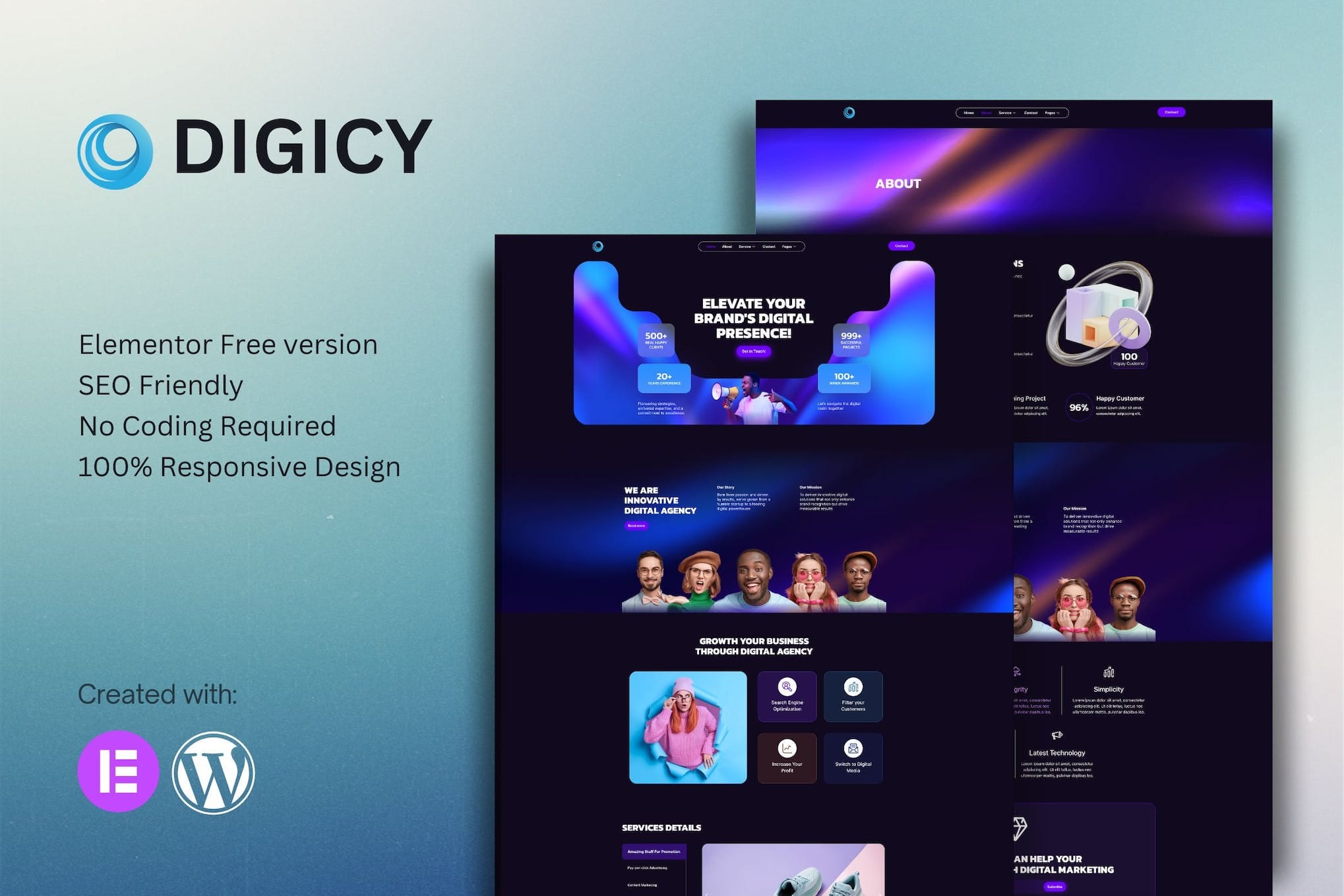 digicy-digital-marketing-agency-elementor-template Digicy – Digital Marketing Agency Elementor Template Kit