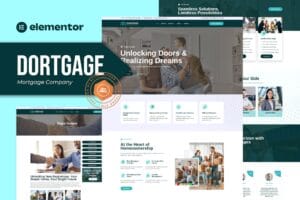 Dortgage – Mortgage Company Elementor Template Kit