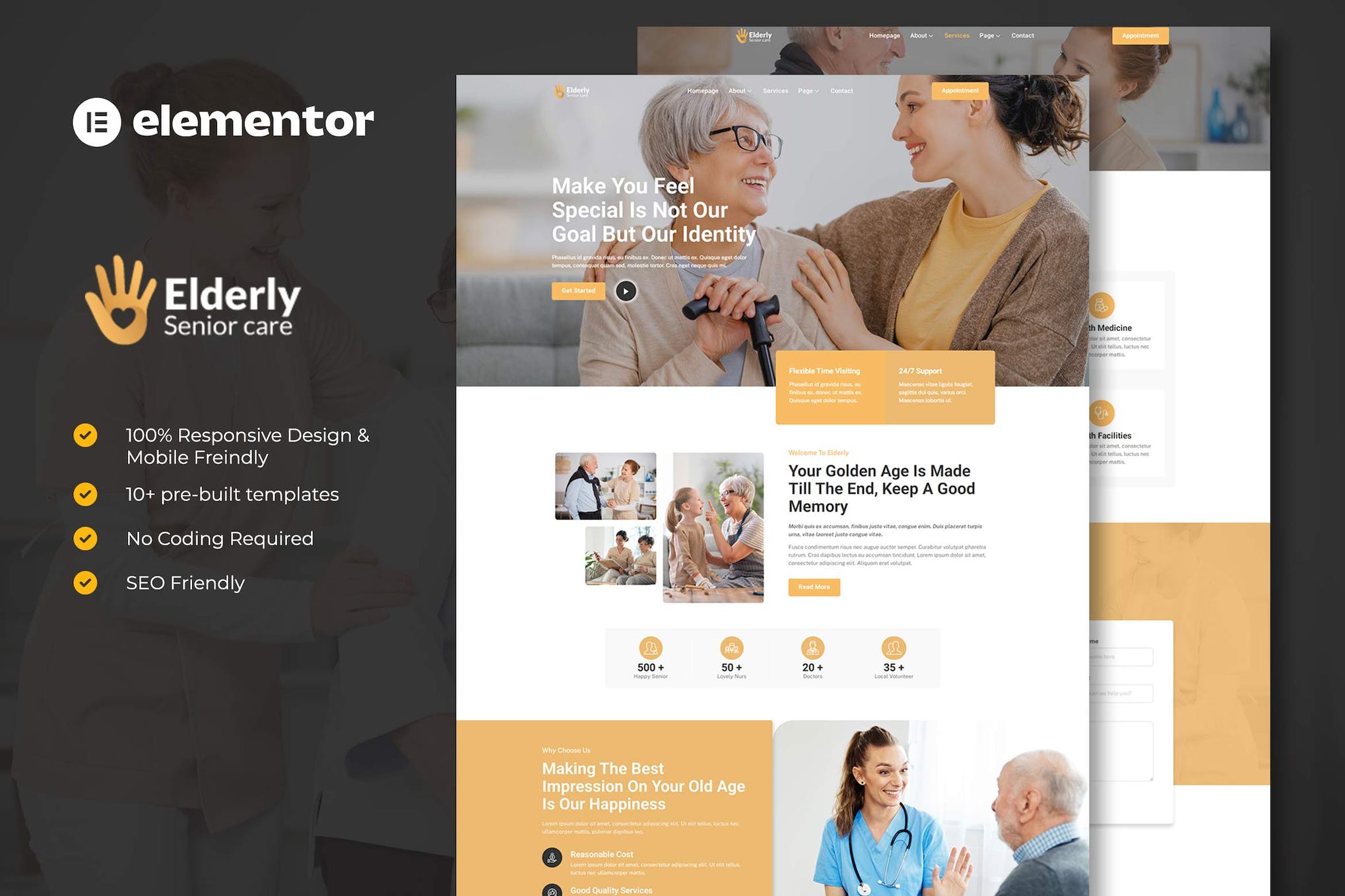 elderly-senior-care-services-elementor-template-ki Elderly – Senior Care Services Elementor Template Kit
