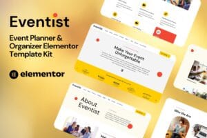 Eventist – Event Planner & Organizer Elementor Template Kit