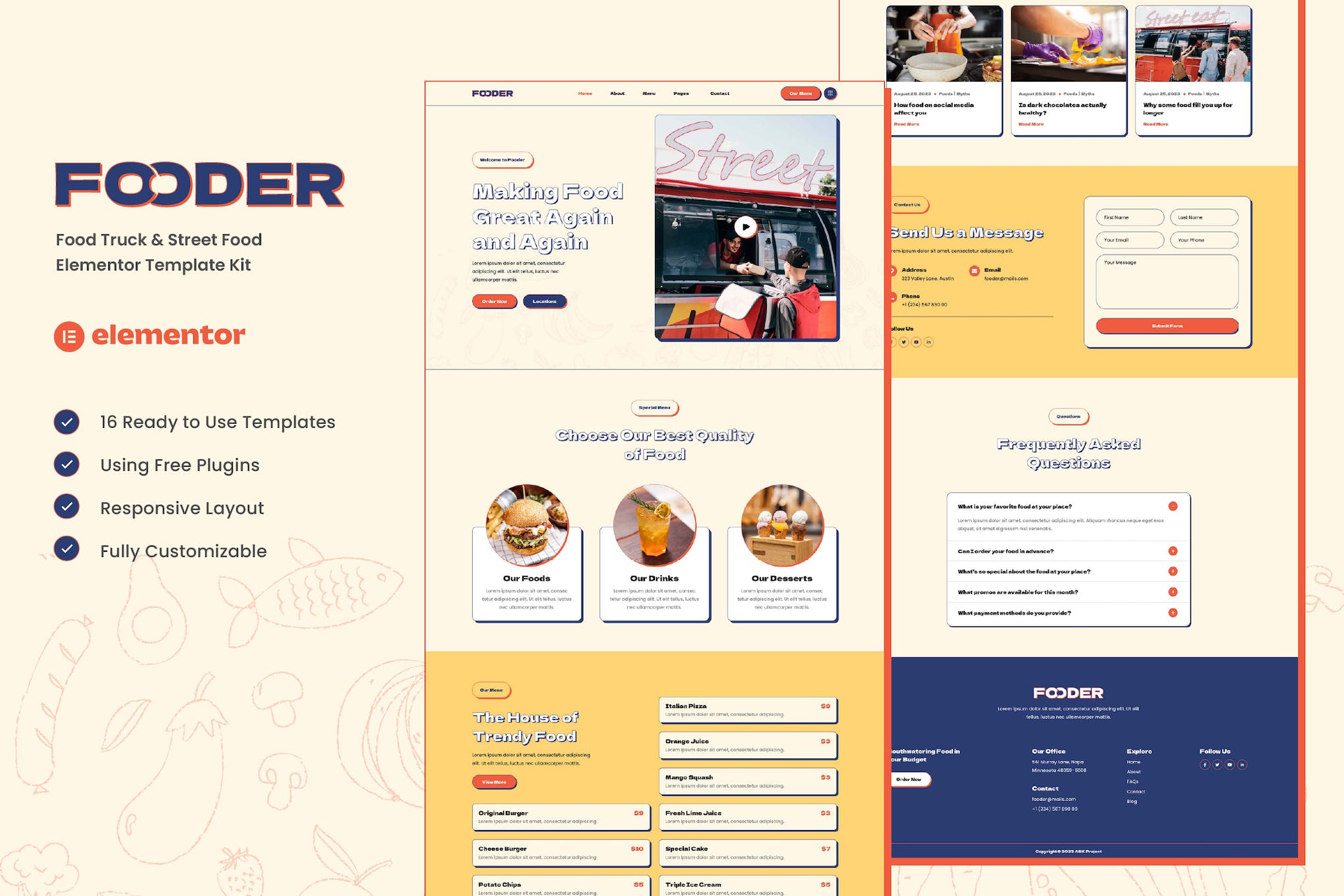 fooder-food-truck-street-food-elementor-template-k Fooder – Food Truck & Street Food Elementor Template Kit