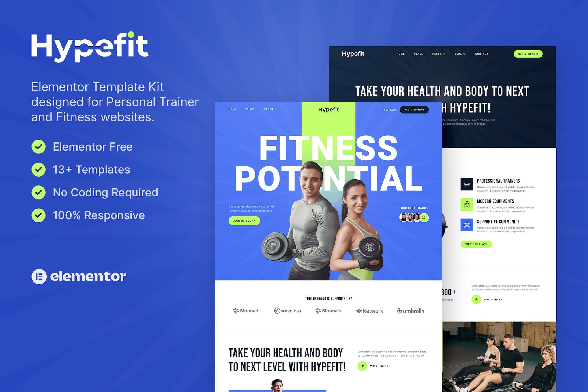 hypefit-personal-trainer-fitness-elementor-templat Hypefit – Personal Trainer & Fitness Elementor Template Kit