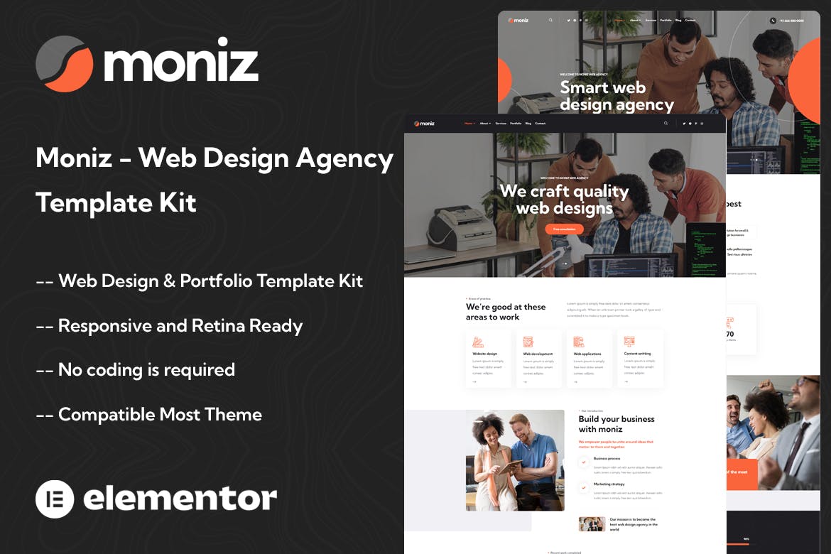 moniz-web-design-agency-elementor-template-kit Moniz – Web Design Agency Elementor Template Kit