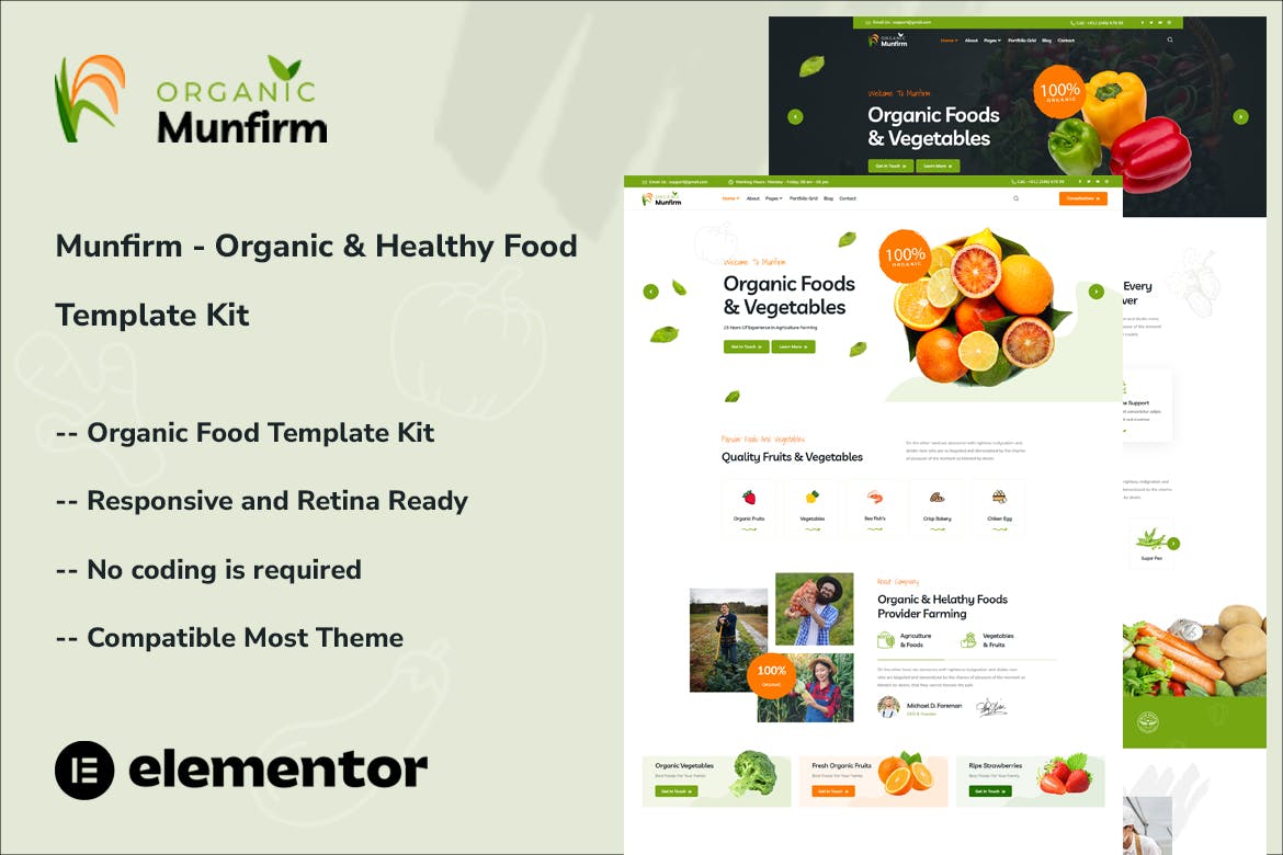 munfirm-organic-healthy-food-elementor-template-ki Munfirm – Organic & Healthy Food Elementor Template Kit